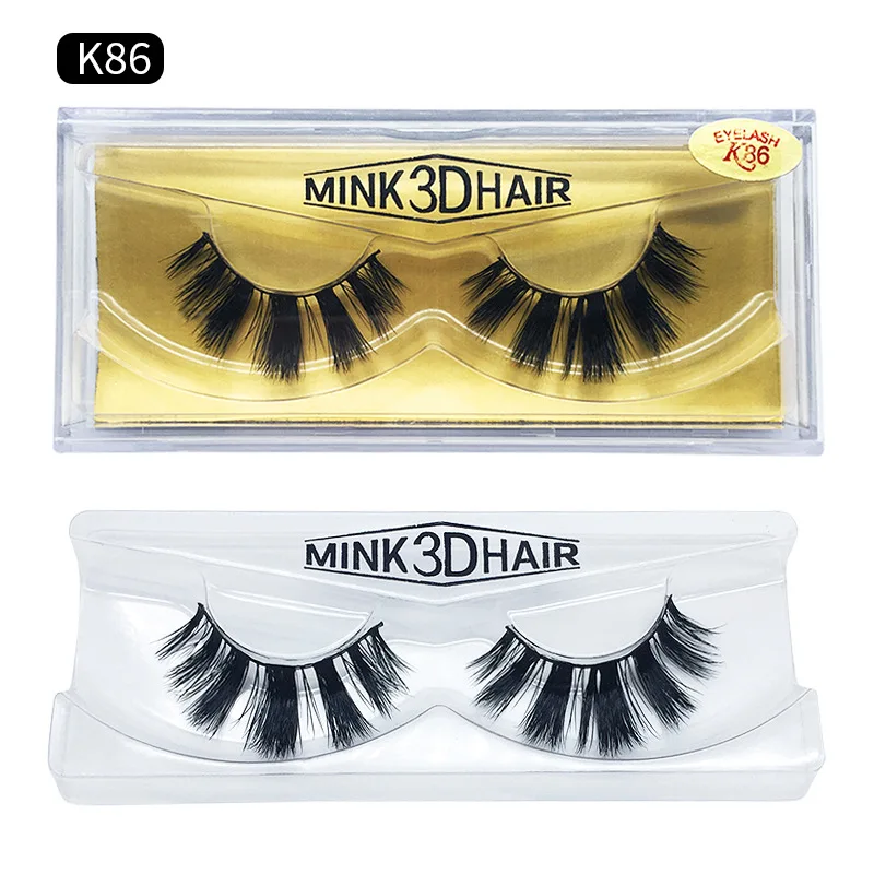 Mangodot Eyelash 3D Mink Lashes Luxury Hand Made Mink Eyelashes Thick Volume Upper Lashes Cruelty Free Mink False Eyelashes