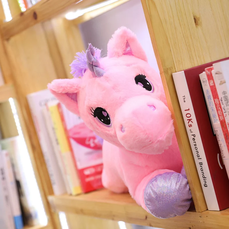 1PC 60-110cm Kawaii Unicorn Stuffed Animals Plush Toy Unicorn Animal Cute Horse High Quality Cartoon Gift For Children Girl 1PC 60-110cm Kawaii Unicorn Stuffed Animals Plush Toy Unicorn Animal Cute Horse High Quality Cartoon Gift For Children Girl