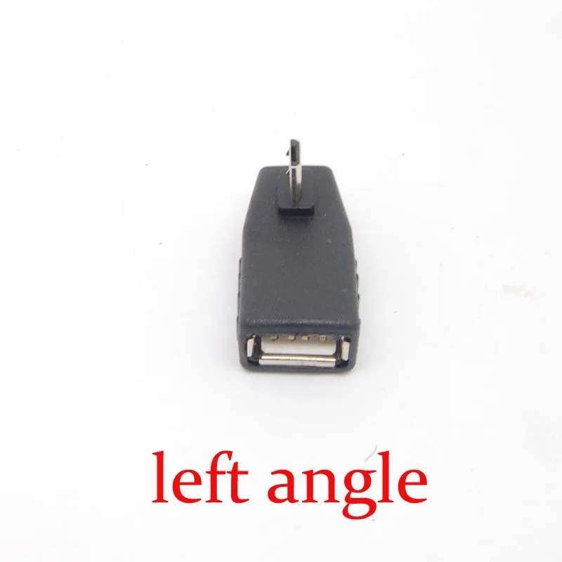 

Переходник с гнезда под углом 90 градусов на micro USB 2,0 B 5Pin OTG