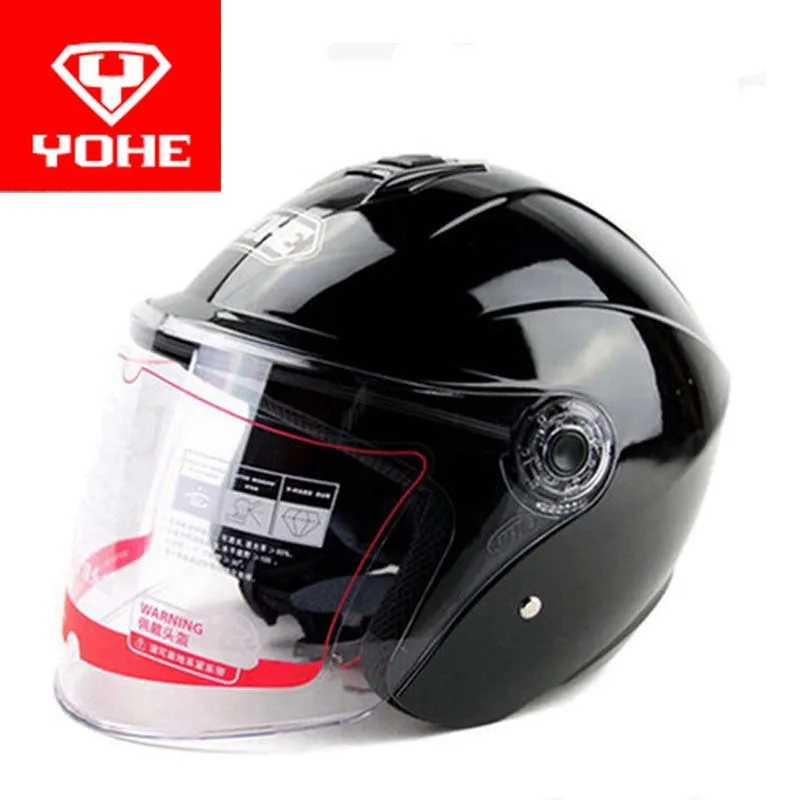 Новые модные Moto Racing Yohe половина лица мотоциклетный шлем YH-870A мотоциклетные шлемы из abs свободный размер 56-61 см