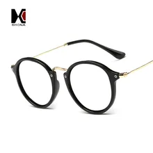 Vintage Round Frame Original Clear Lens Glasses Circling Frame Women Eyeglasses Men Oculos