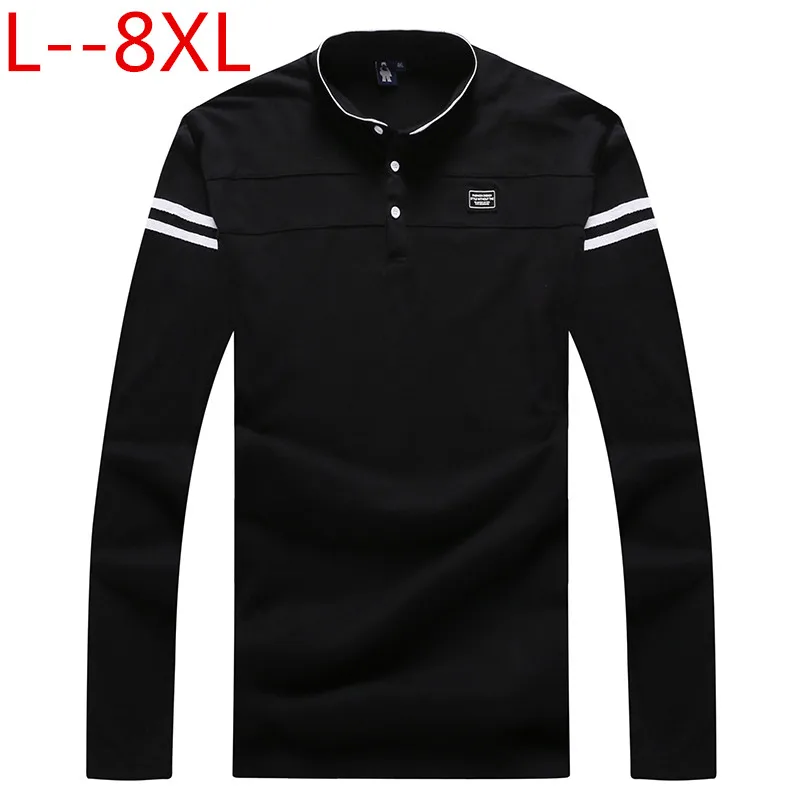 10XL 8XL 6XL 5XL 2018 Новая модная брендовая мужская одежда однотонная свободная футболка