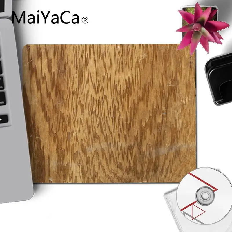 MaiYaCa деревянный пол высокая скорость Коврик для компьютерной мыши на заказ Ноутбук игровой коврик для мыши - Цвет: No LockEdge 20x25cm