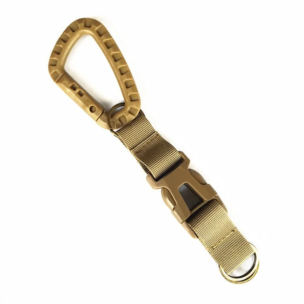 النايلون Carabiners المفاتيح الجيش الصيد حزام تنجيد التنزه الرياضة في الهواء الطلق خدمة حزام تسلق اكسسوارات النايلون Carabiners المفاتيح الجيش الصيد حزام تنجيد التنزه الرياضة في الهواء الطلق خدمة حزام تسلق اكسسوارات