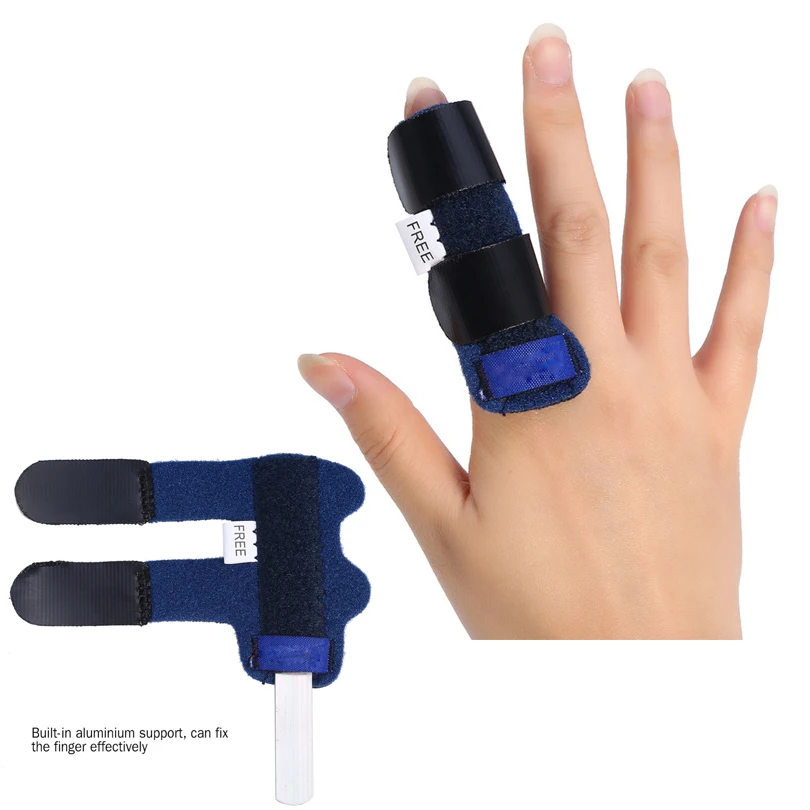 

Adjustable Trigger Finger Fixing Splint Straighten Brace Sprain Dislocation Fracture Pain Relief Finger Splint Corrector Support