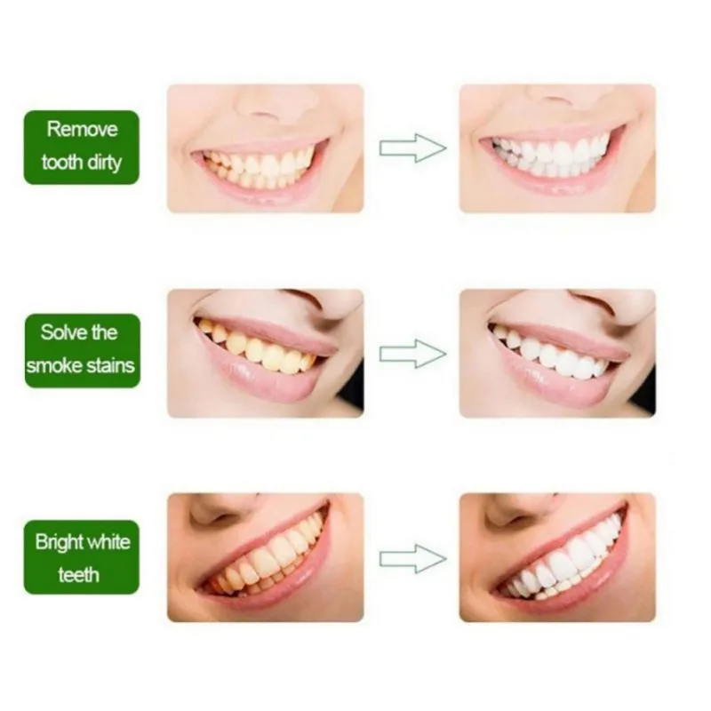 Травяной зубной порошок зубная паста отбеливающий уход за зубами желтый удаление пятен дыма зубов яркий WD