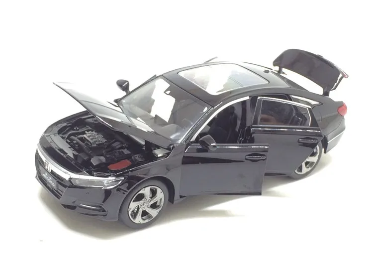 1/32 масштаб Honda Accord модель автомобиля игрушечный звуковой светильник литой под давлением металлический оттягивающий назад модель автомобиля игрушка для коллекции подарков