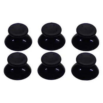 

6 x Black Analog Stick Cap Replacement for Microsoft Xbox 360 Controller