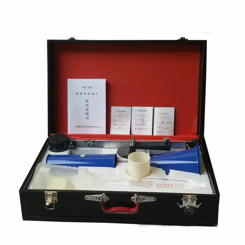

Sand Content Kit Mud Tester mud hydrometer mud viscosimeter sand content meter brand new rh
