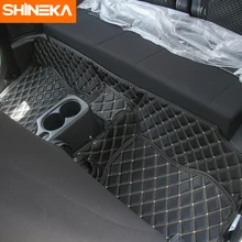 SHINEKA напольный коврик для Suzuki аксессуары для Jimny 2007- Кожаный Автомобильный интерьер, коврик для багажника, коврик для бездорожья, подходит для Jimny