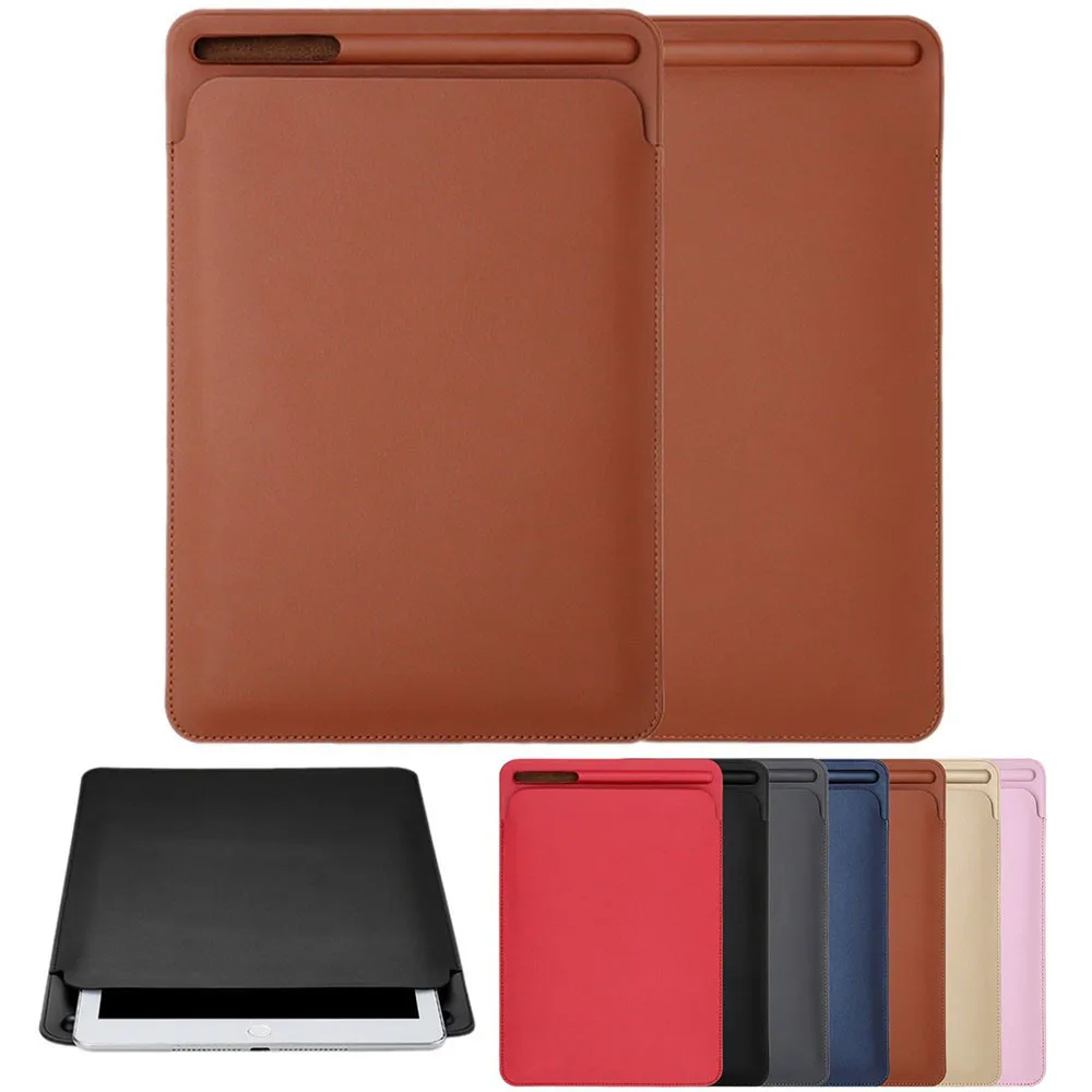 

Tablets Case For iPad Pro 12.9 Protective Shell Case Cover Bag Leather Sleeve For iPad Pro 12.9inch 2018 Storage for Apple Penci
