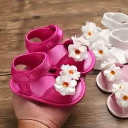 0-18M New Baby Girl Princess Flower Sandals Summer Casual Shoes Infant Girls PU Leather Soft Sole Anti-Slip First Walkers Shoes 0-18M New Baby Girl Princess Flower Sandals Summer Casual Shoes Infant Girls PU Leather Soft Sole Anti-Slip First Walkers Shoes