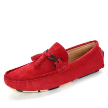 FMZXG EYU 101-116 Leather Men Shoes Casual Luxury Brand Men Loafers Fashion Breathable Driving Shoes Slip On Moccasins