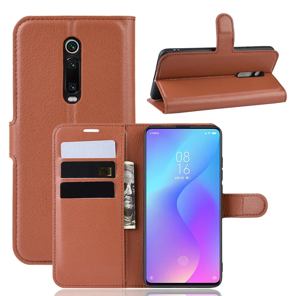 Кожаный чехол-бумажник с откидной крышкой для телефона Xiaomi Mi A1 A2 8 9 SE Lite Mix 2s Max 2 3
