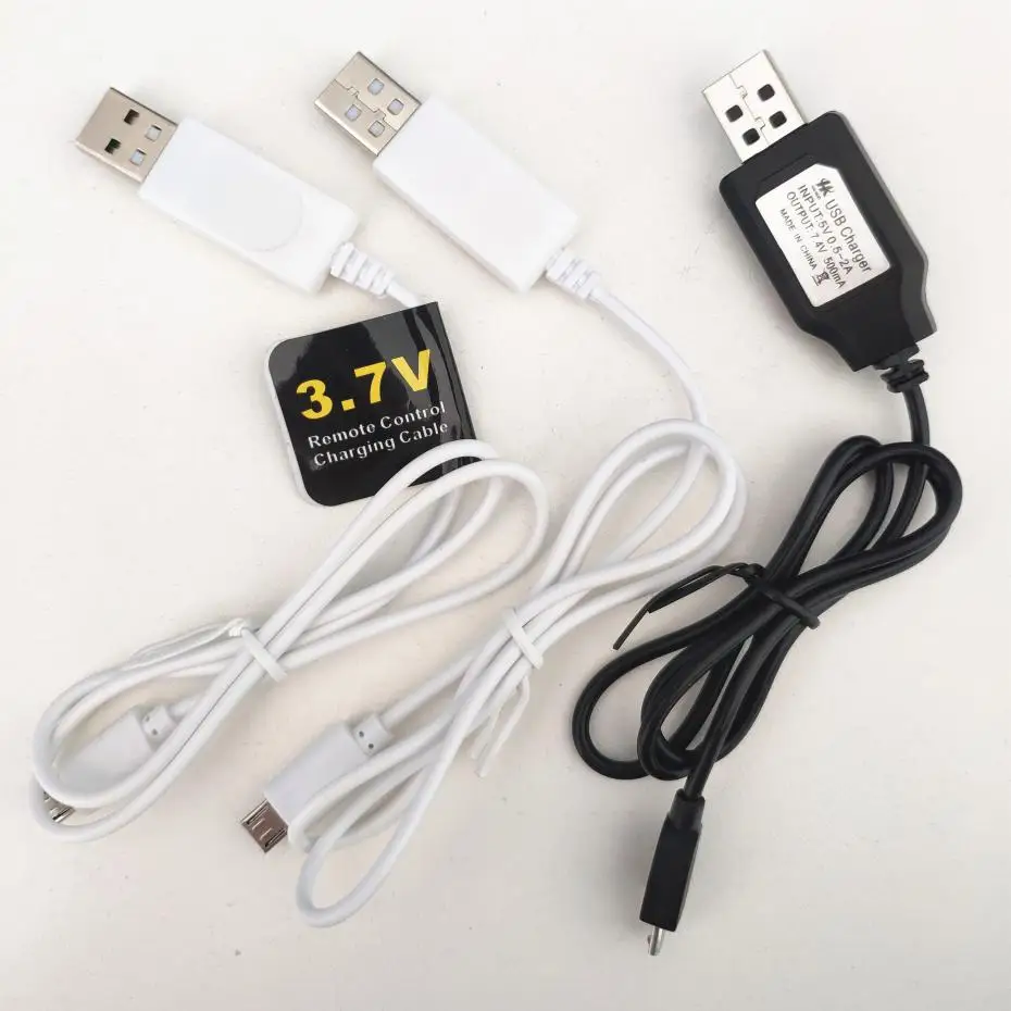 

Spare RC Drone Battery Charger SG900 USB Charging Cable 3.7V 7.4V Helicopter Charger Quadcopter Kits For SG900s Dron