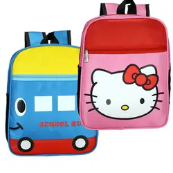 Милый ребенок мода рюкзак рисунок «Hello Kitty» мультфильм дети маленькие школьные сумки детская дорожная сумка для детского сада для
