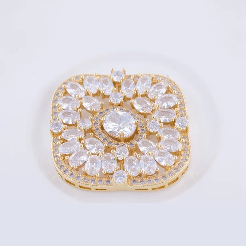 European Pearl Jewellery Fittings Handmade Luxury Crystal Connectors