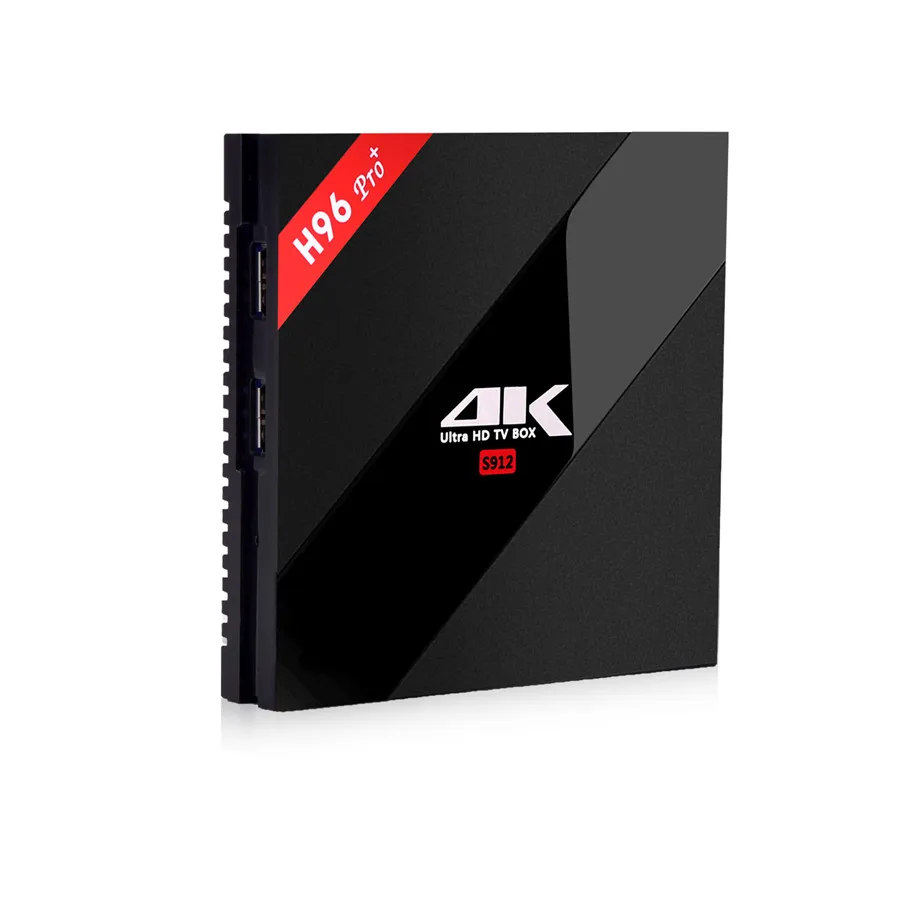 H96 Pro+ Plus 3GB 32GB 2.4G 5GHz Wifi 4K box Amlogic S912 Top set box Smart tv box android 7.1 H96 plus Vs X96 Android tv box