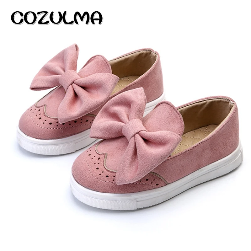 COZULMA primavera niños zapatos para niñas moda Flock Zapatos con arco zapatillas para niñas niños Casual Brogue zapatos|fashion kids shoes|kids fashion shoes - AliExpress