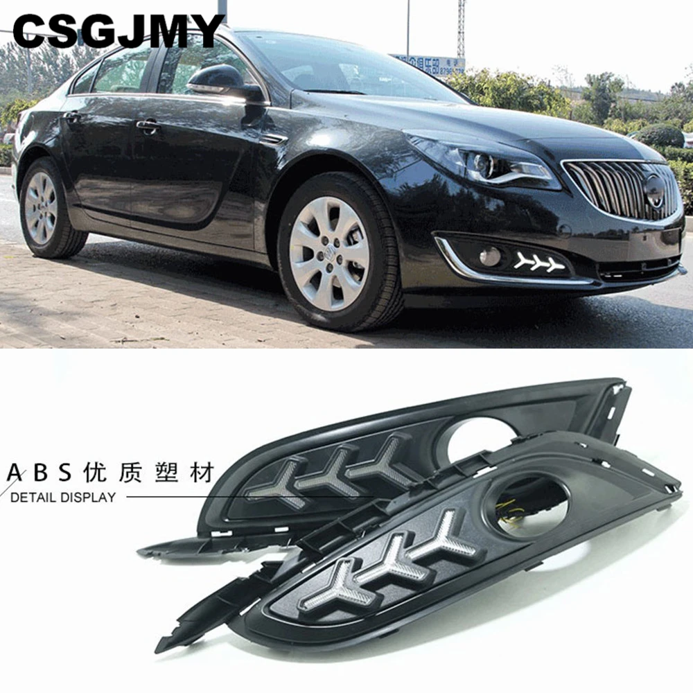 2 шт. светодиодный для Buick Opel Regal Insignia 2013 2014 2015 DRL Габаритные огни дневного света с