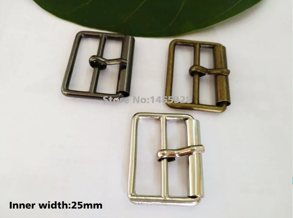 30pcs/Lot 1 Inch 25mm Metal Alloy Buckle Pin Buckle Movable Tube