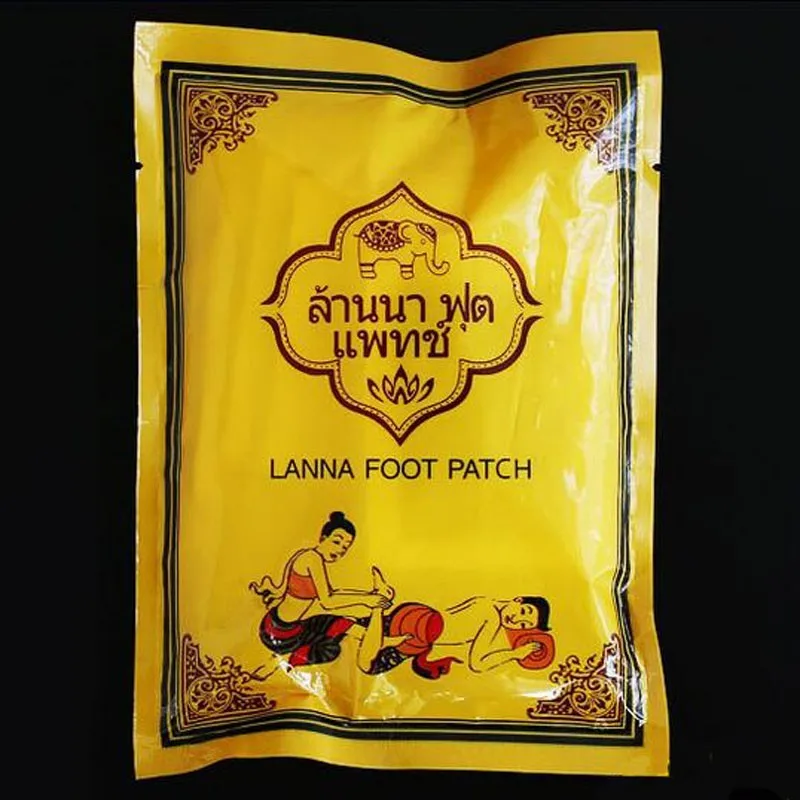 Hot 10pcs Herbal Detox Foot Pads Patches Feet Care Medical Plaster Foot