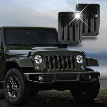 

Upgraded 2007-2018 For Jeep Wrangler JK JKU Tail Lights Brake Lights LED Smoke Lens with Turn Signal Lights taillights