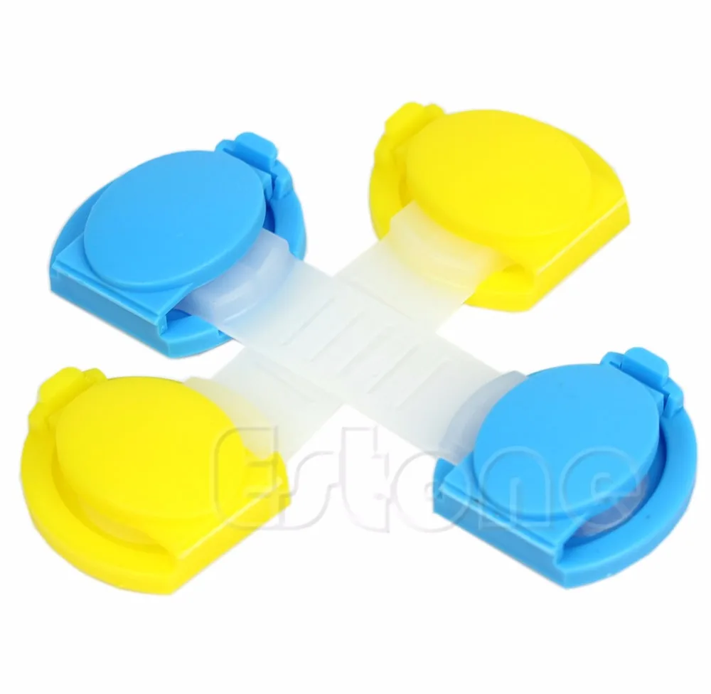 

1Pc Kids Children Drawer Cupboard Door Drawer Fridge Box Safety Safe Lock Random Color