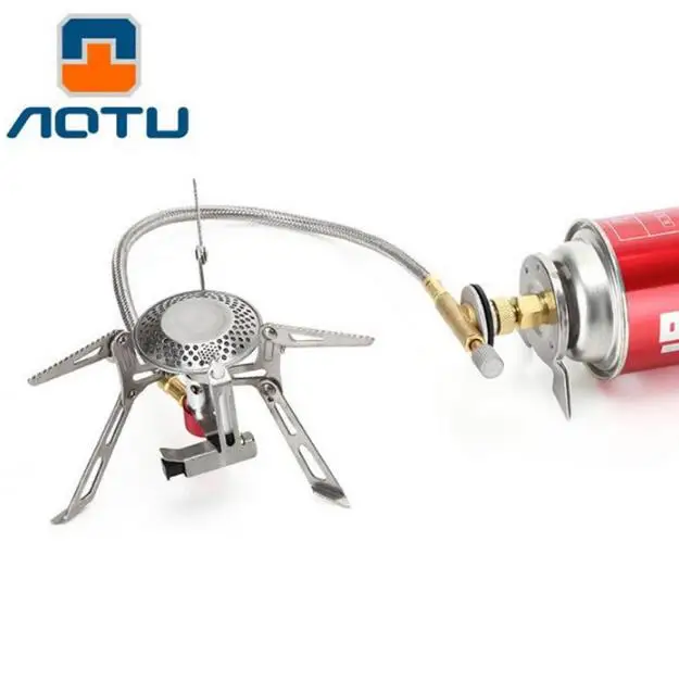 Aotu Berkemah Piknik Lipat Kompor Gas Burner Oven Portabel Dapur Aotu Berkemah Piknik Lipat Kompor Gas Burner Oven Portabel Dapur 3000 W Camping 295