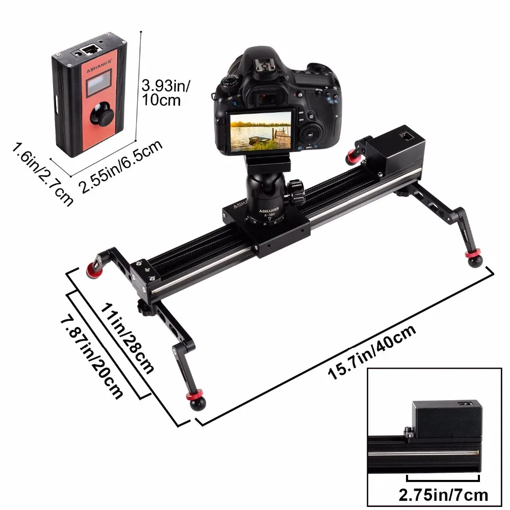 Мини-шаговый механизированная камера, слайдер, видео, таймелапсе, электрический контроль, задержка, рельс, слайдер, стабилизатор для фотосъемки DSLR, интервью