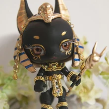 BJD 1/12 Anubis Необычные фигурки из смолы маленькая ладонь ребенок bjd куклы Игрушки Подарки