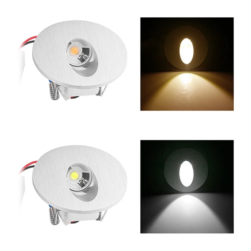 10X Round Recessed LED Stair Light 220V Stair Lighting 3W Wall Stair