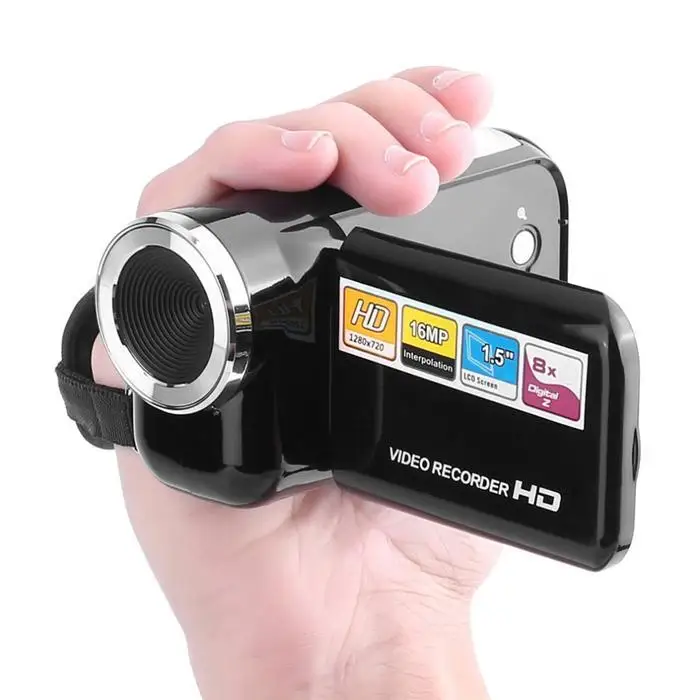 Портативный вращающийся 2,0 ЖК-экран мини цифровая видео цифровая видеокамера, легко носить с собой. Камера AVI