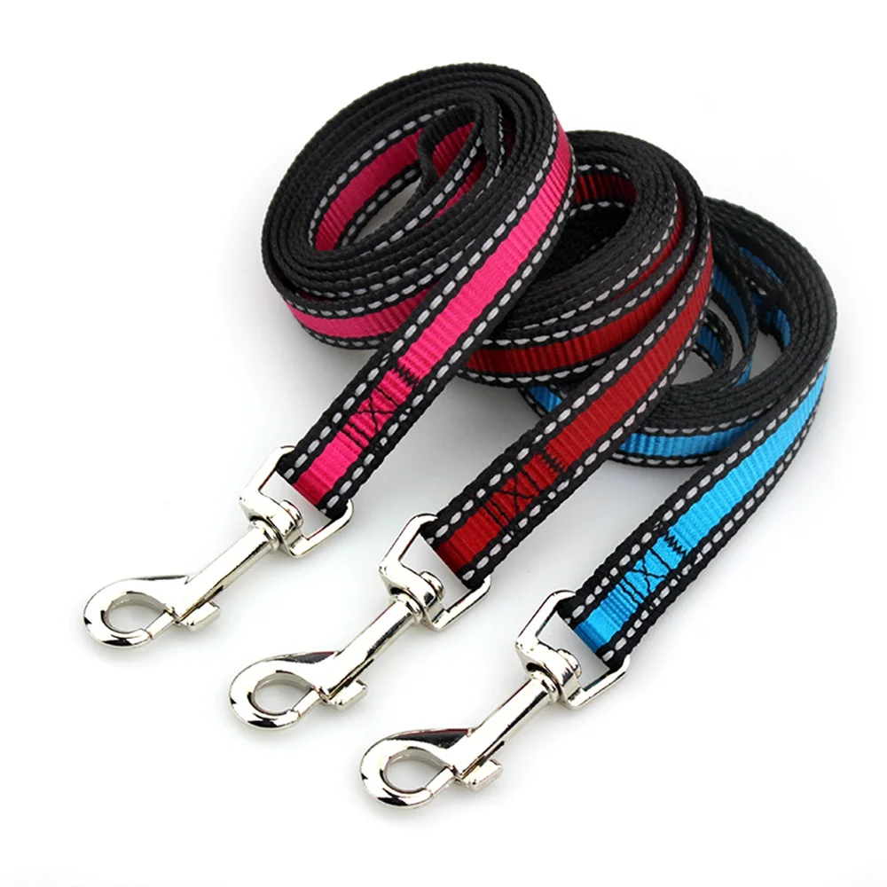 Pet Products Dog Leash Nylon Reflective Puppy Dog Leash Rope Cat Chihuahua Pet Leash And Collar Set Cat Dog Leashes Lead Harness (15)