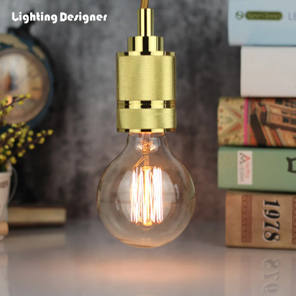 

G80 Decor Light Bulbs Edison Amber Light Bulbs Vintage Incandescent Light Bulb Lamp 220V 40W E27 Base Squirrel Cage Warm White