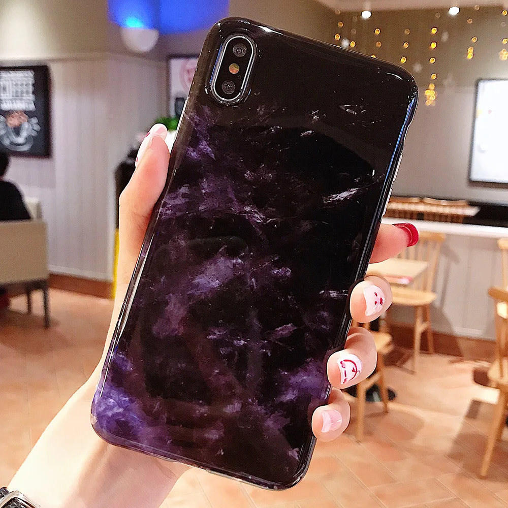 KIPX1120B_1_JONSNOW Glitter Phone Case For iPhone X XR XS Max Cases Soft TPU Back Cover For iPhone 6S 6P 7 8 Plus Cover Case