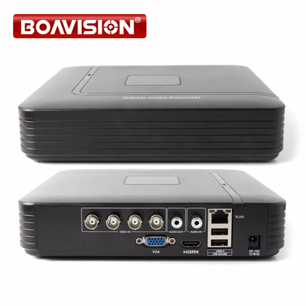 Мини HD 4Ch AHD DVR 1080N 720P запись или 960H(аналоговый) CCTV DVR видео CCTV 4 канала AHD цифровой видеорегистратор HDMI выход