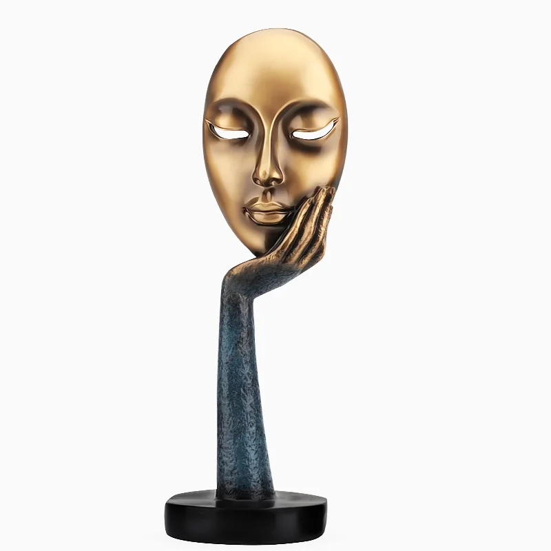 Günstig Nordic Moderne Schönheit Harz Skulptur Engel Figur Statue Kunst Mädchen Figurine Handwerk Wohnkultur Zubehör Valentinstag Geschenk