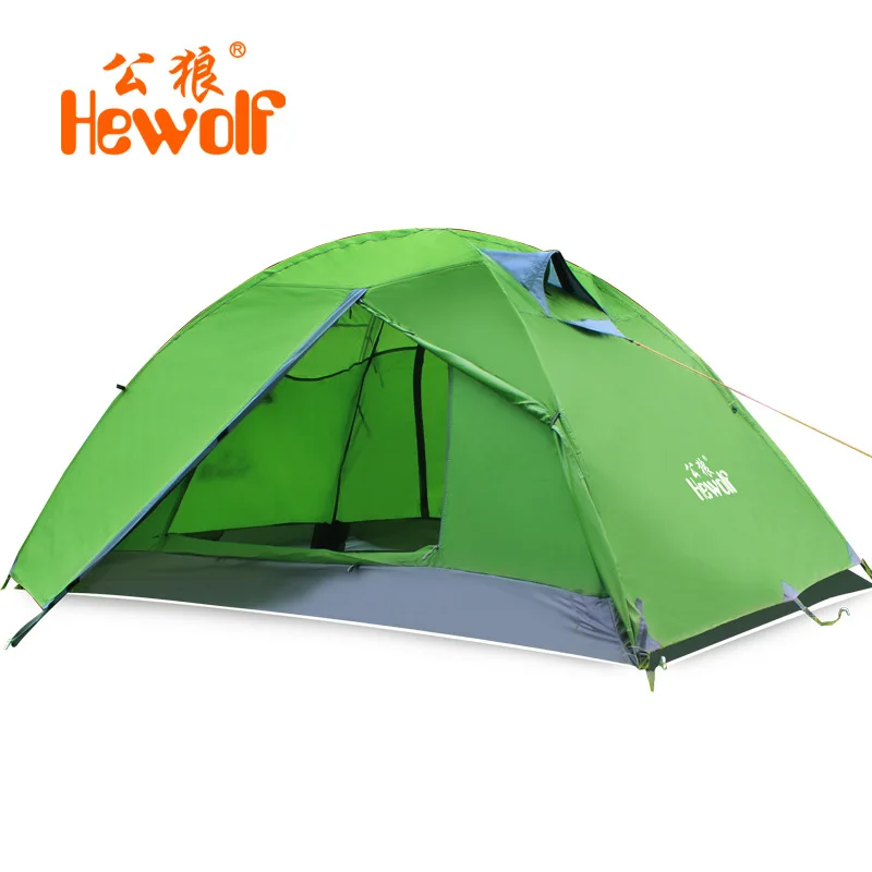 Hewolf genuine double double tents aluminum pole