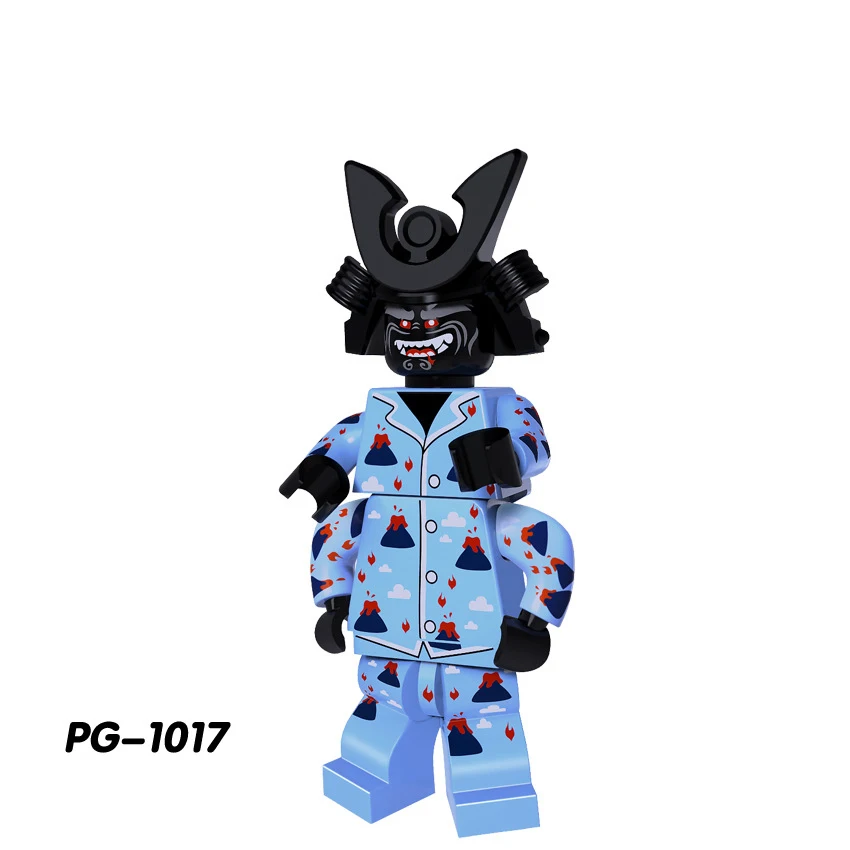 Single Sale Super Hereos Ninja Item PG1023 Nya 71019 Lloyd Zane The Wei Snake Bricks Building