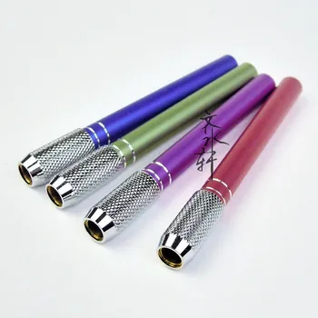 

4Pcs/Set Single Head Adjustable Pencil Extender Colorful Metal Lengthener HolderPencil Extension Art Writing Tools For School