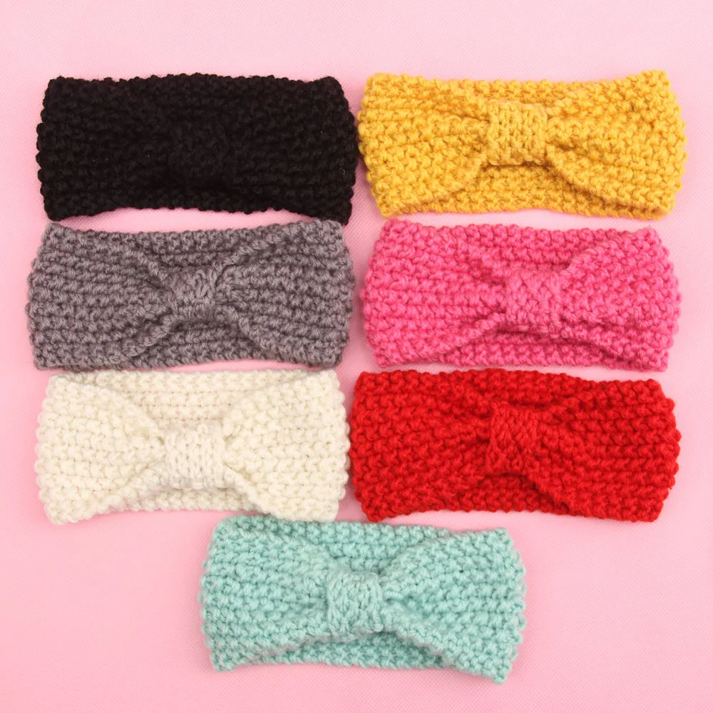 Wholesale Crochet Headband For Girl Hair Accessories Ear Warmers Knit Head Wrap Girl Turban Headband 0pcs Lot Crochet Headband Turban Headbandheadbands For Girls Aliexpress