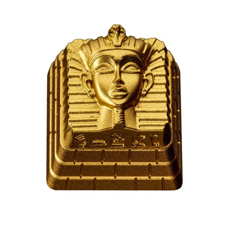 

Can Open Eye of God Pharaoh ESC Full Metal Transparent Keycap for Cherry Switch Mechanical Keyboard