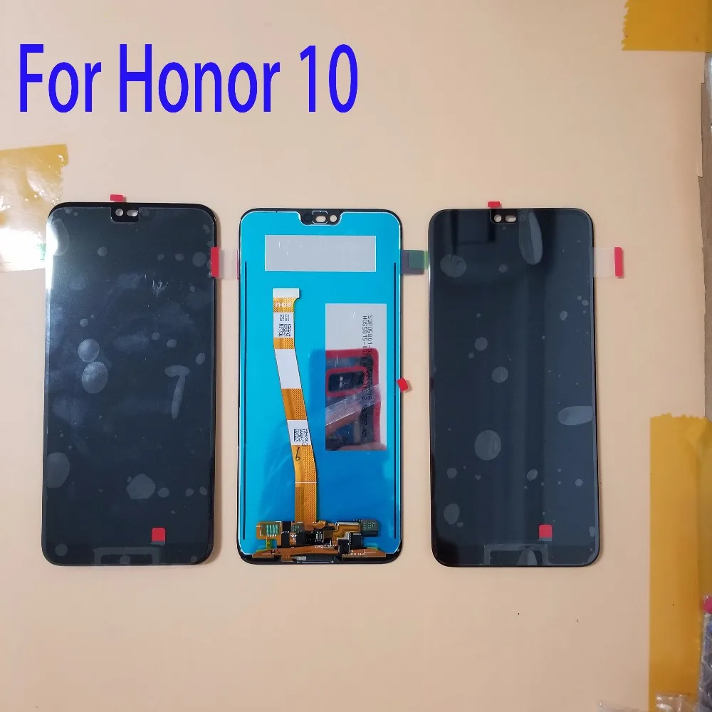 Оригинальный дисплей с отпечатком пальца для huawei Honor 10 COL L29 Honor10 ЖК + кодирующий