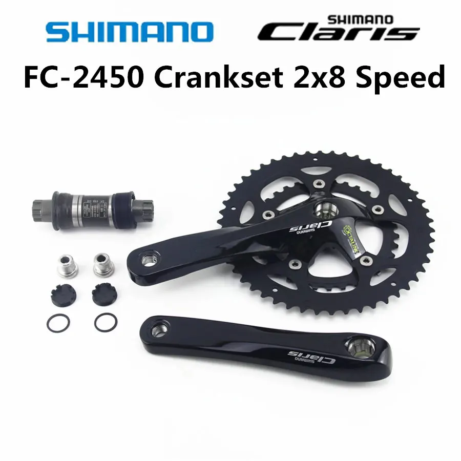 SHIMANO Кларис FC 2450 шатун FC-2450 шатун дороги FC 2450 2x9-Speed 50-34T 170 мм