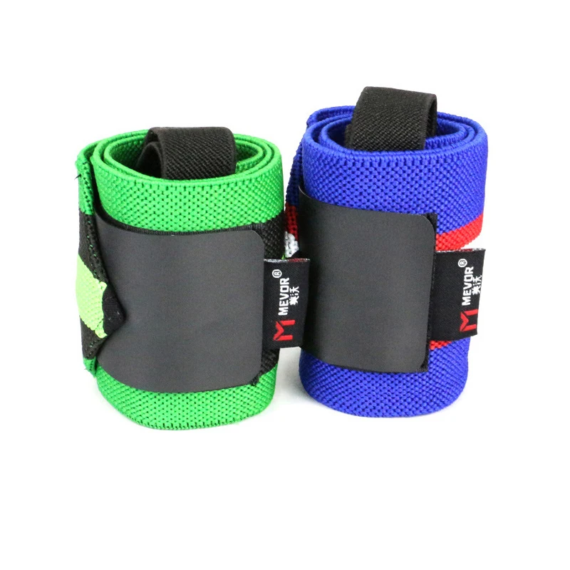 2 шт. регулируемый браслет эластичные бинты для запястья повязки для тяжелой атлетики Powerlifting дышащие нарукавные повязки 10 цветов