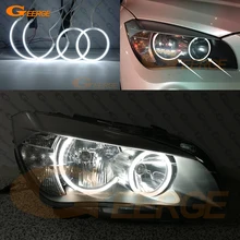 For BMW X1 E84 2010 2011 2012 2013 2014 Halogen headlight Perfectly compatible Ultra bright CCFL Angel Eyes kit halo rings for ford c max mki 2008 2009 2010 xenon headlight excellent angel eyes ultra bright illumination ccfl angel eyes kit halo ring