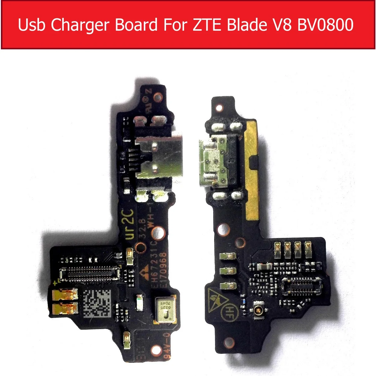 

Genuine Microphone & USB Charging Flex Cable For ZTE Blade V8 BV0800 Charger Port Usb Jack Dock Flex Ribbon Replacement repair