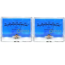 2pcs One Pair DB Level Header Audio power Amplifier VU meter Classic McIntosh figure Lake blue 2pcs One Pair DB Level Header Audio power Amplifier VU meter Classic McIntosh figure Lake blue