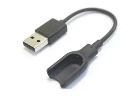 30 шт./лот Xiaomi Mi группа Зарядное устройство Шнур замена Зарядка через usb Кабель-адаптер для Xiaomi Mi группа Фитнес трекер умный Браслет